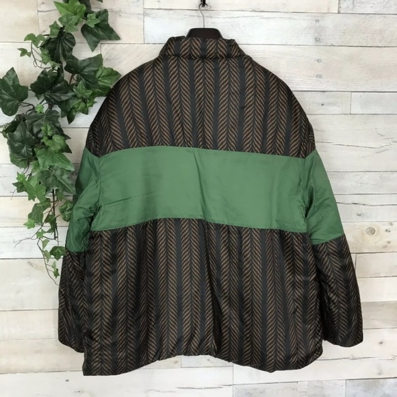 Zara Man Reversible Print Bomber Jacket Medium - Picture 4 of 8